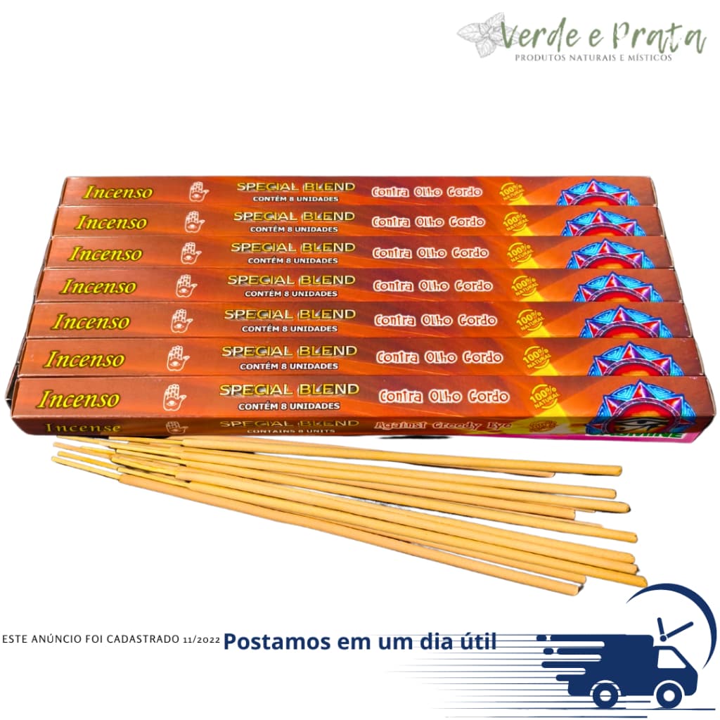 Incenso Hindus - CONTRA OLHO GORDO 100%Natural