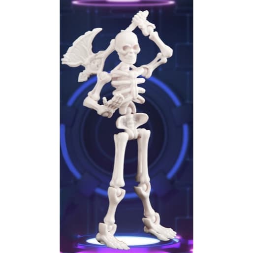 Boneco esqueleto articulado estilo Dummy