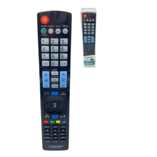 kit 10,6 Controle Remoto Universal Lelong LE-7710 Compatível LG TV LCD LED Smart