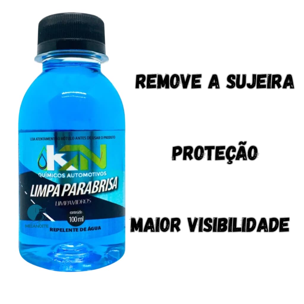 Limpa Parabrisa KN Automotivos 100ml Repelente de Agua