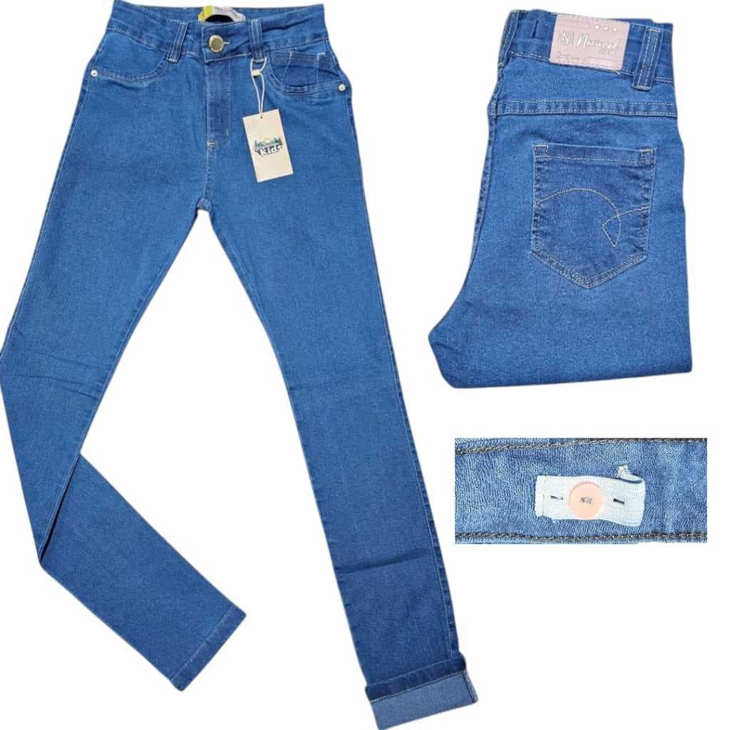 CALÇA JEANS INFANTIL COM LYCRA MENINA  CALÇA INFANTIL MENINA BASICA SKINNY FEMININA  CALÇA  MENINA SKINNY COM  ELASTANO