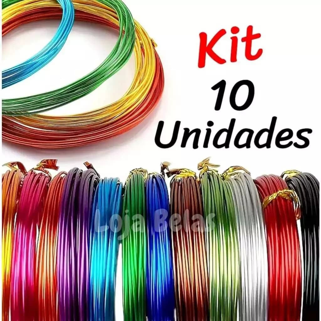 Arame Colorido para Artesanato 5 metros