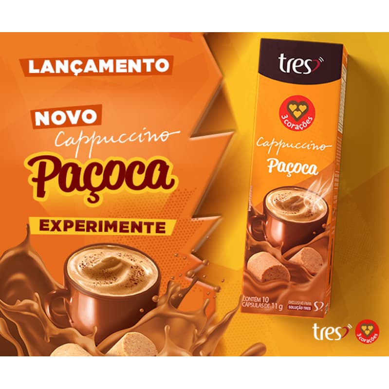 Kit Cápsulas Três Corações - Mix de Sabores Variados