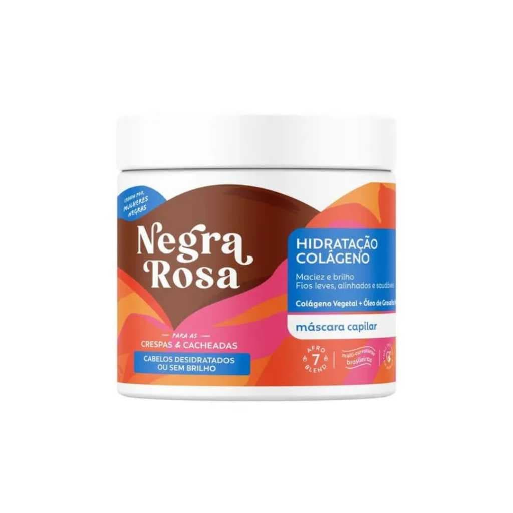 Máscara Hidratação Colágeno - Negra Rosa