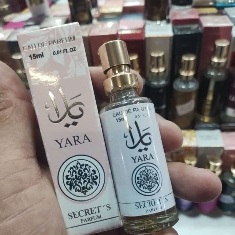 Yara Rosé 15 ML EAU DE PARFUM Hair Secrets