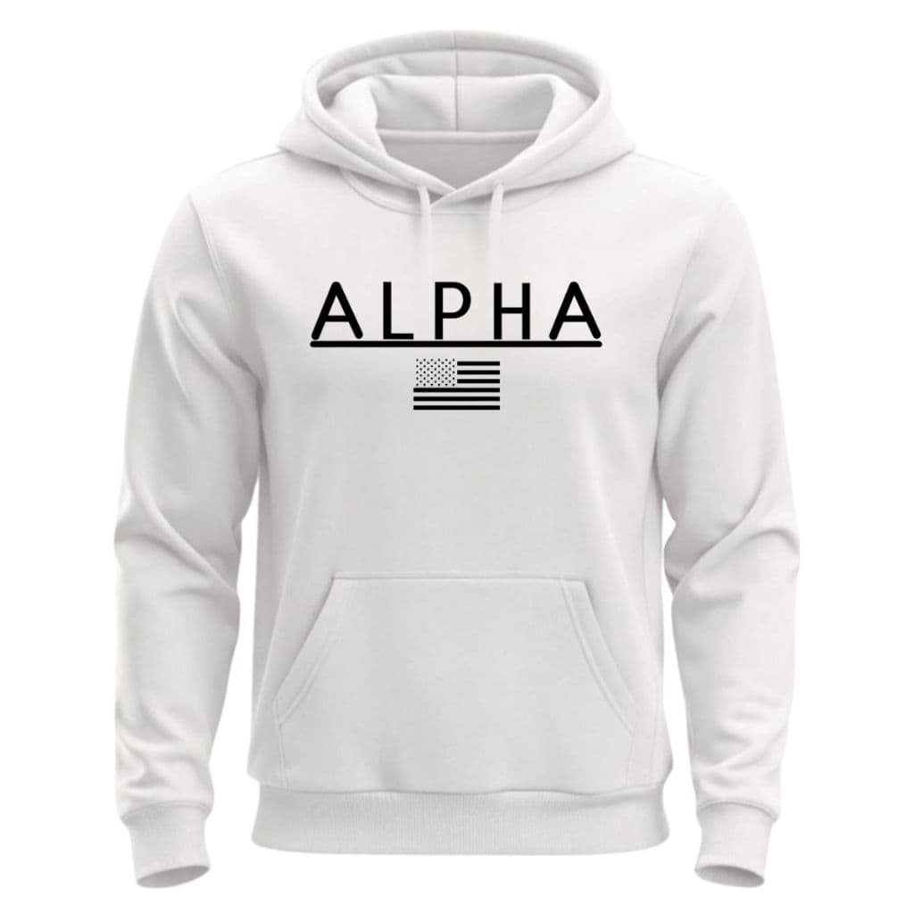 Blusa Moletom Canguru Alpha Feminino Masculino Casaco De Frio Com Capuz