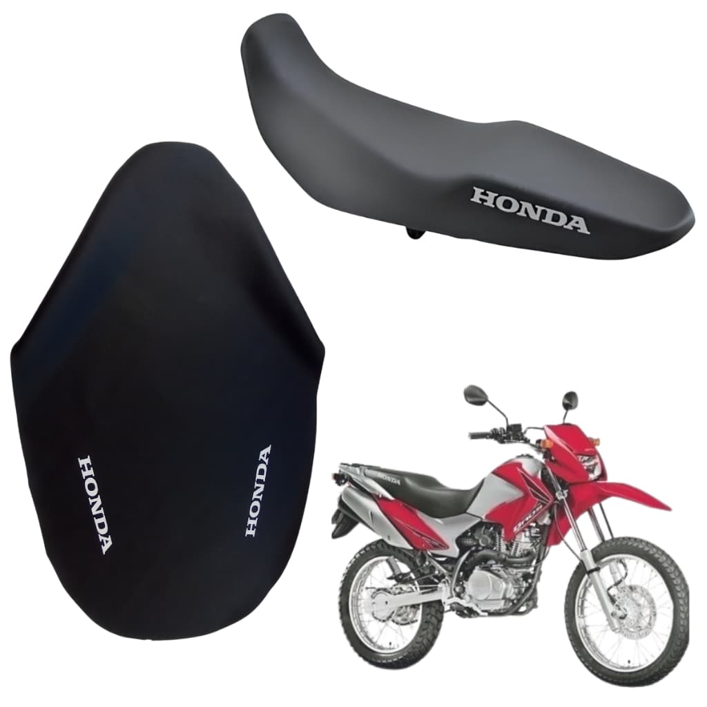 Capa Banco NRX BROS 125/150 Mod. Orig 2009 á 2014 C/ LOGO