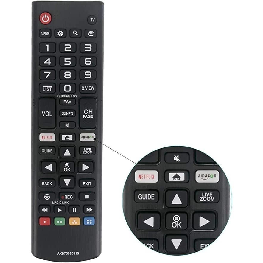 Controle Universal Para Tv LG Smart Netflix Prime