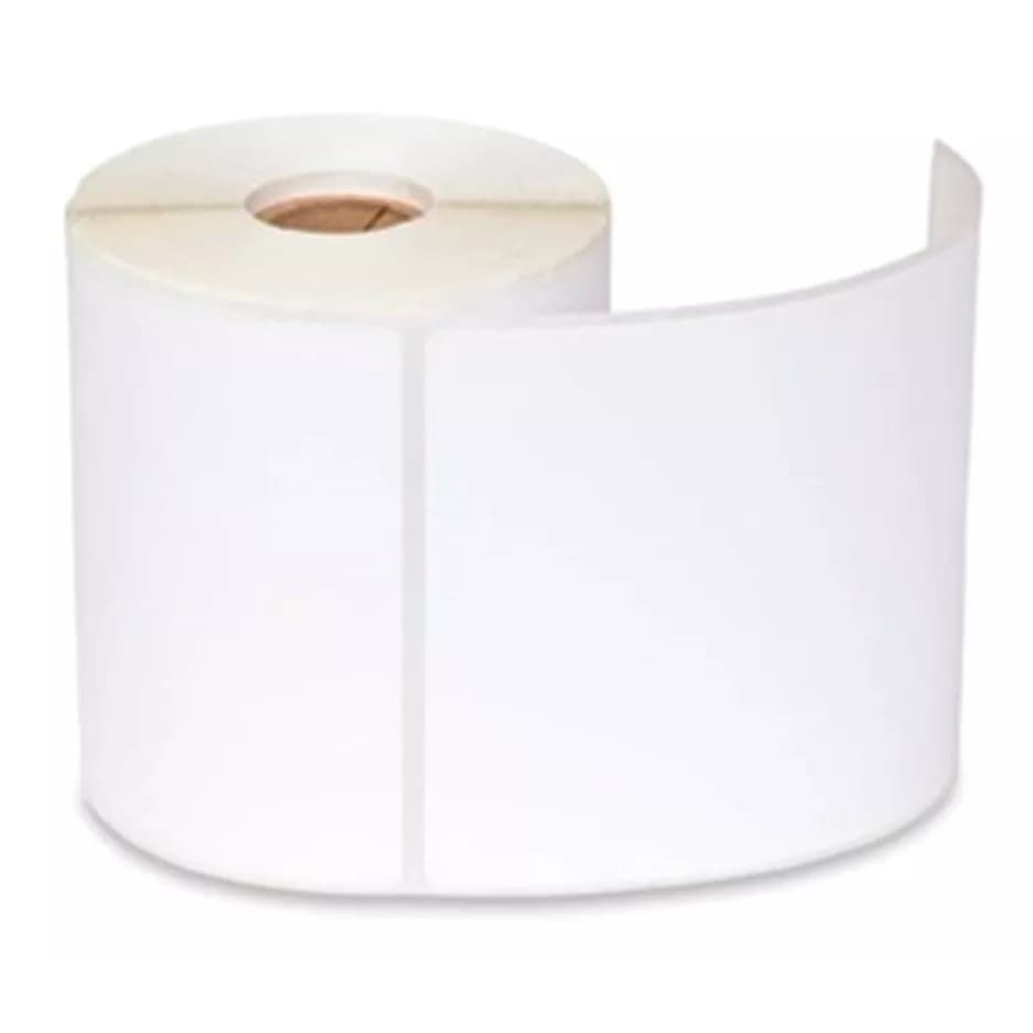 Kit 5 Rolos Com 200 unidades de Etiquetas Zebra 100mm X 150mm