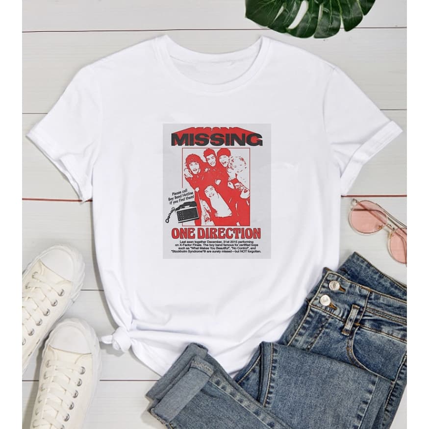 Camiseta ou Babylook One Direction - Missing