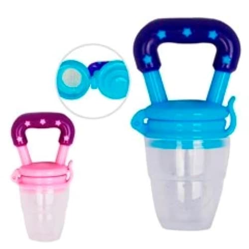 Chupeta Alimentadora Silicone Porta Frutas Bebê Mordedor Alimentador Crianças Introdução Alimentar