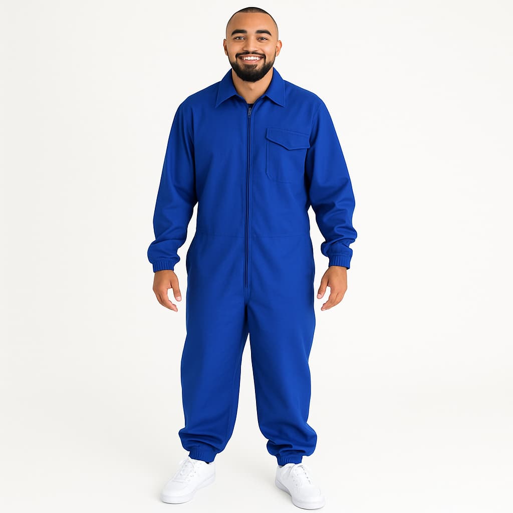 Macacão de Trabalho Profissional em Oxford – Uniforme Industrial