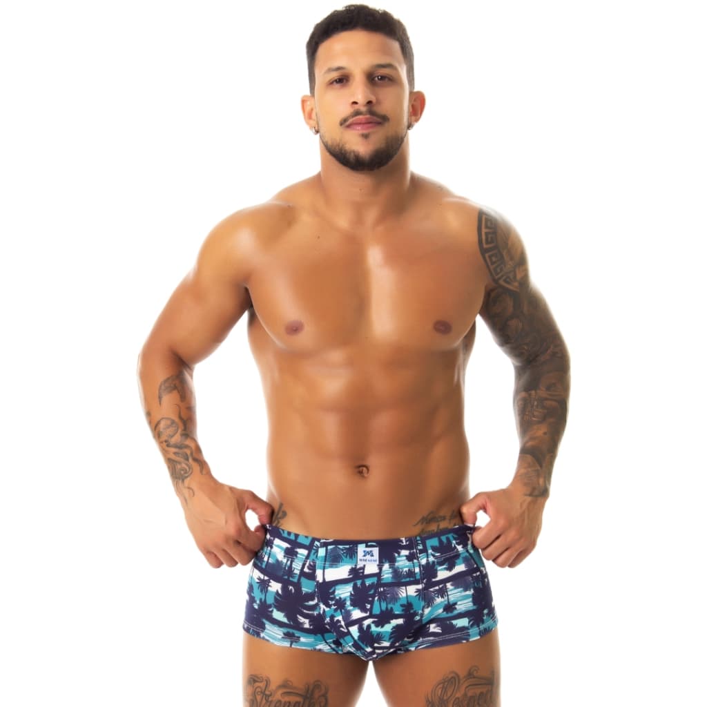 Kit 10 Cuecas Versáteis Sungão Estampadas Ultra Confort