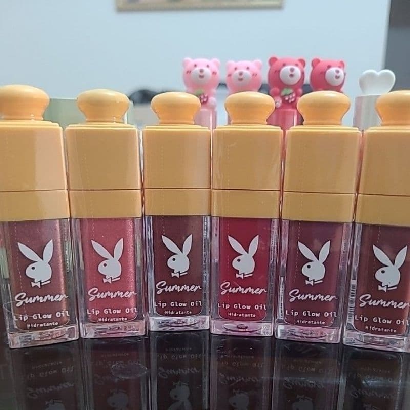 Gloss Labial Playboy Summer Lip Glow Oil Hidratante 8ml