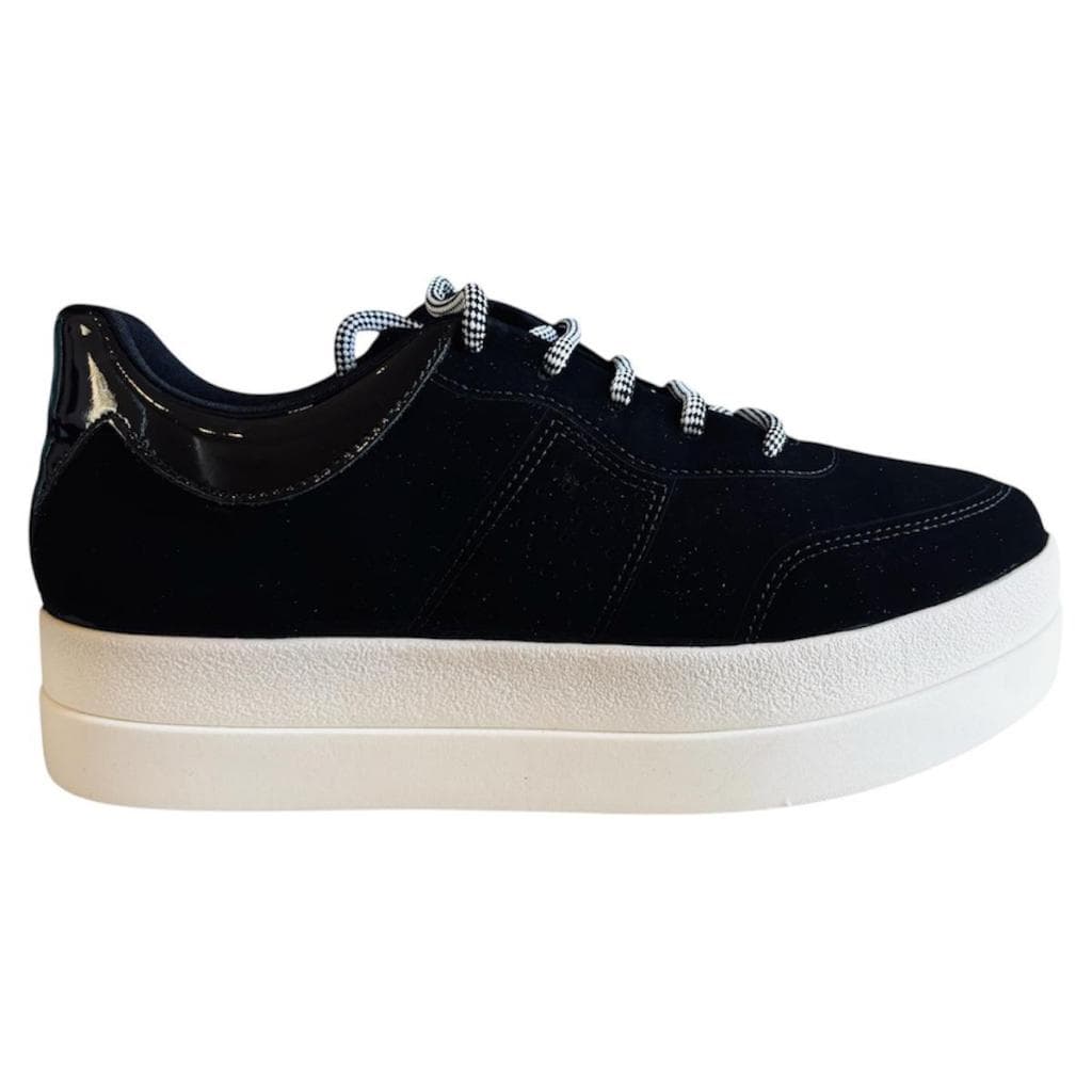 Tenis Feminino Preto Bebece Confortavel Macio Lançamento