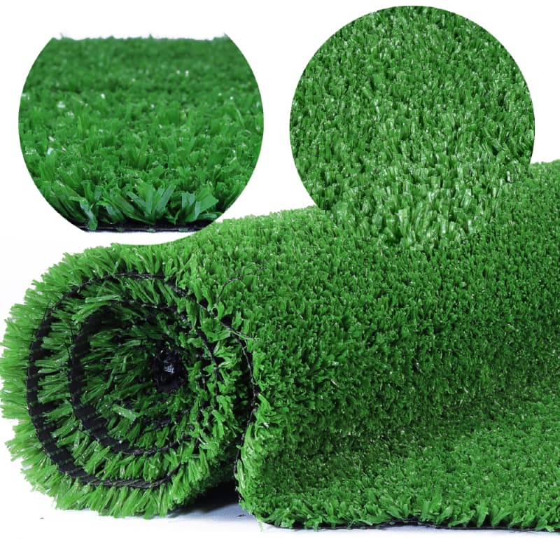 Grama Sintética Altura 15mm Tamanho 0,50m² (100cm x 50cm) Tapete Para Decoração Provençal Flores Jardim Campo Esportiva