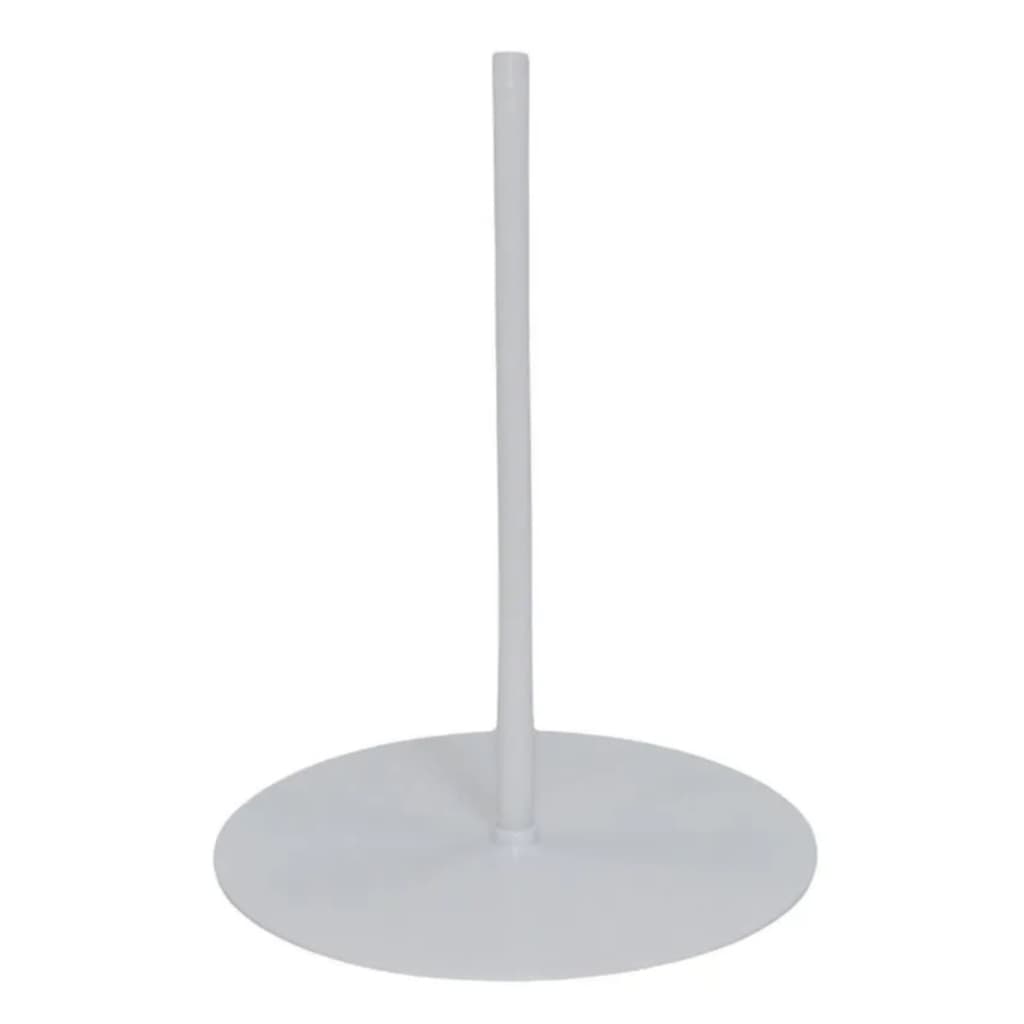 Guindaste De Bolo 21cm Disco E Varinha Para Andares Plástico Confeitaria Decoração Da P/ Cortar Vara