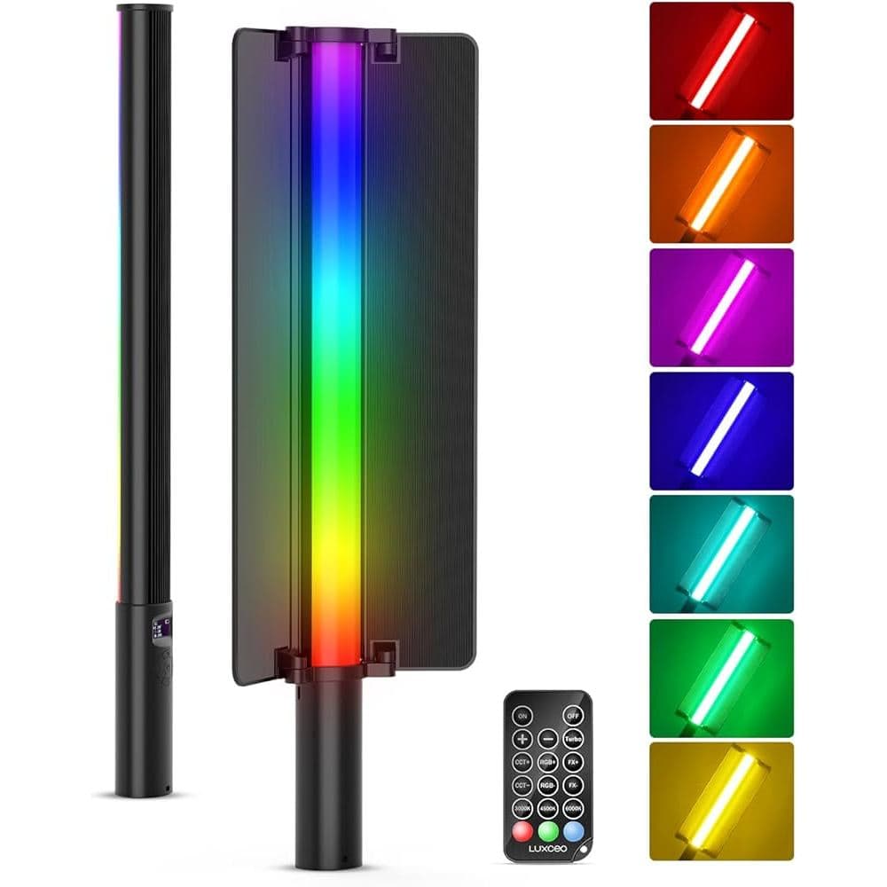Bastão De Iluminação Tubo Com Led Rgb Luxceo 36w Fotos P520