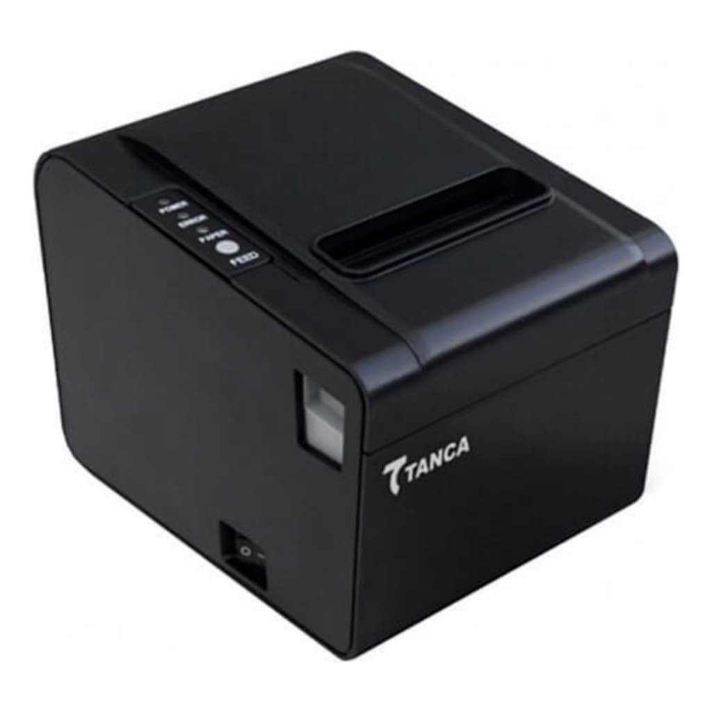 Impressora Termica Tanca Tp-650 Usb/serial/ethernet Cor Preta Bivolt