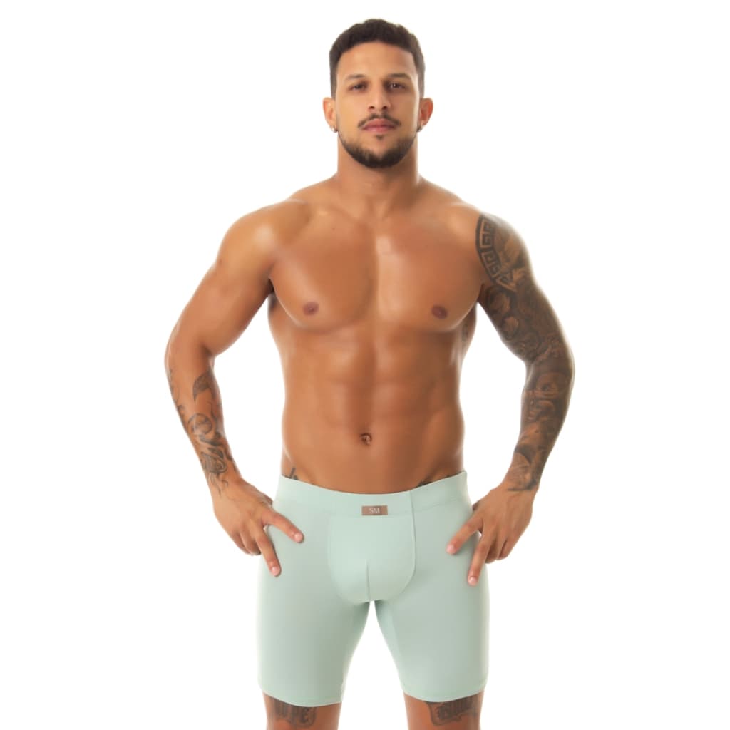 Kit 5 Cuecas Boxer Ciclistas Embutida - Evita a Assadura e Não enrola nas pernas