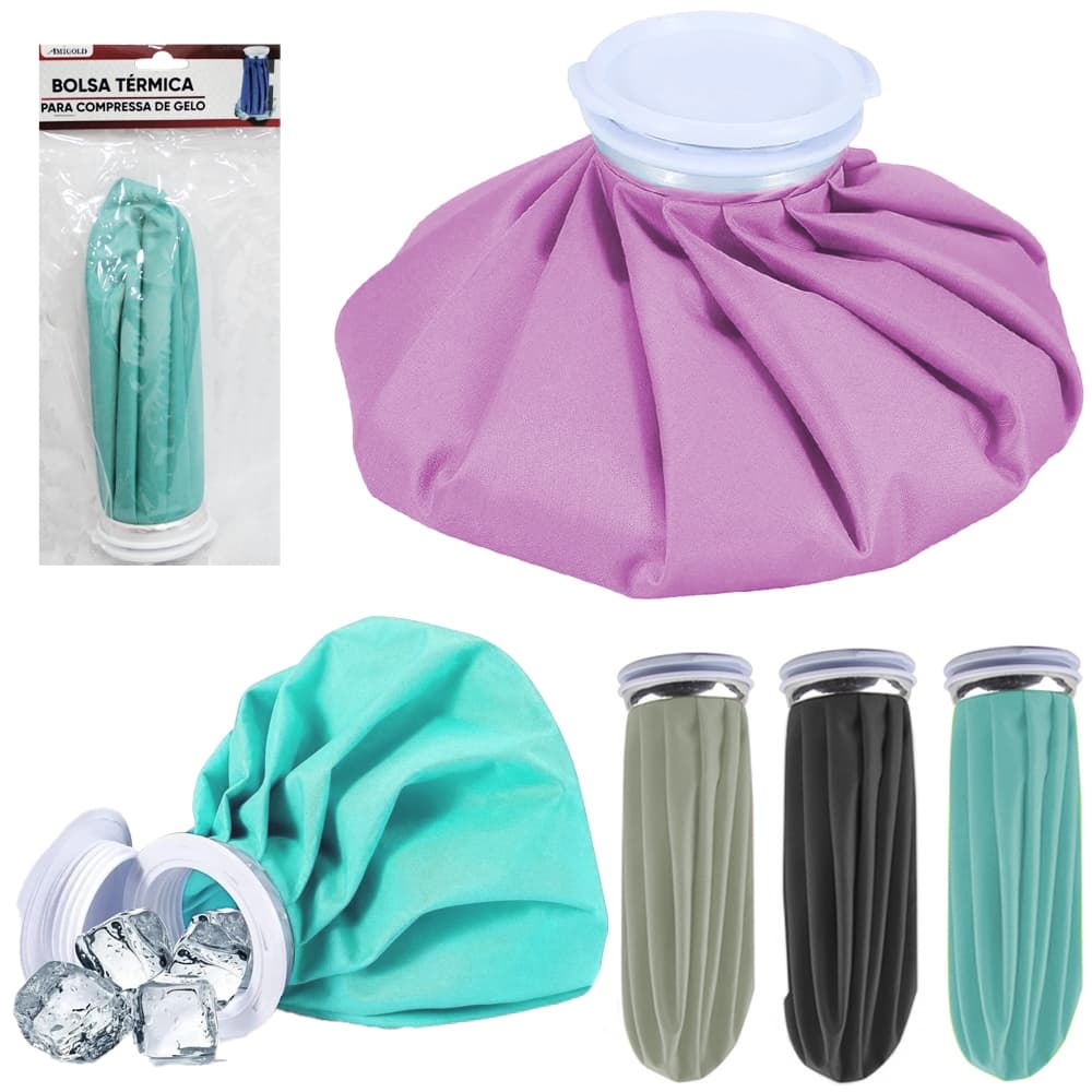 BOLSA TERMICA FLEXIVEL PARA COMPRESSA 22X7,5CM Código 3837108