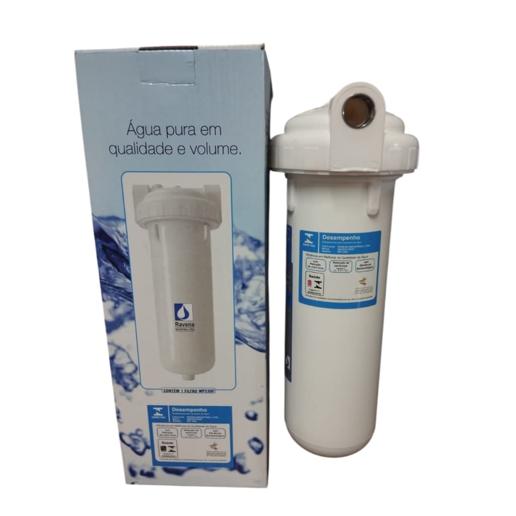 🌀 Filtro de Água Water Prof WP 230F Refil/Vela Carvão Ativado e Polipropileno 🌀