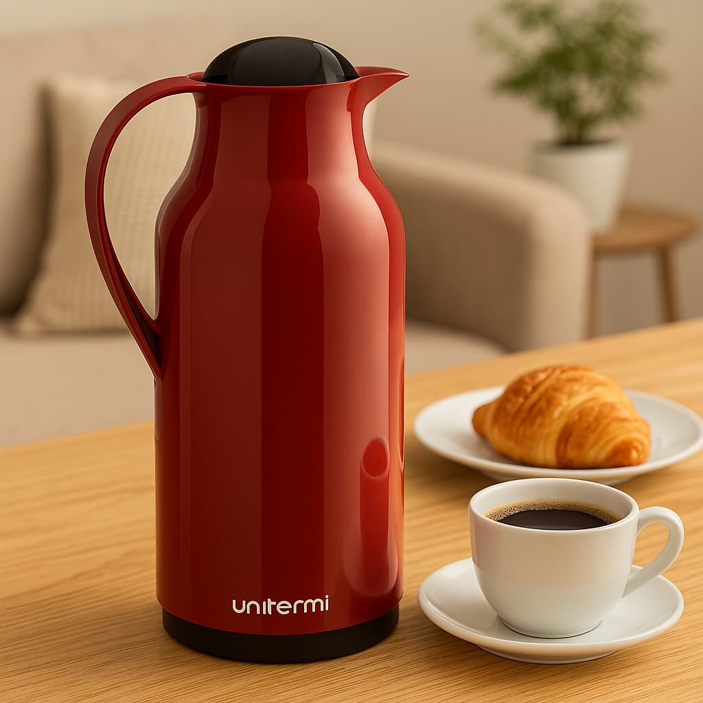 Garrafa Térmica Premium Conservação Térmica de Longa Duração para Café, Chá, Suco e Chimarrão- Kit ou Avulsa