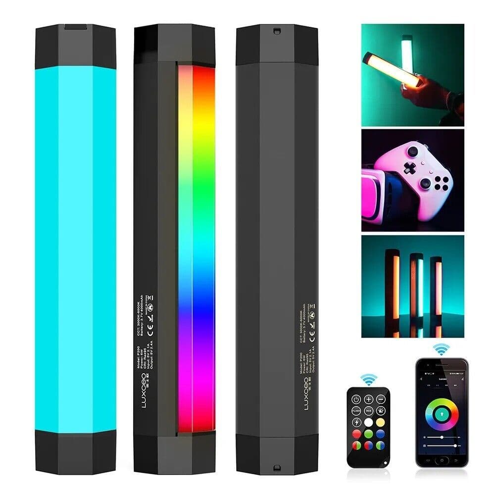 Luz Fotografia Luxceo Preenchimento Rgb Profissional P100