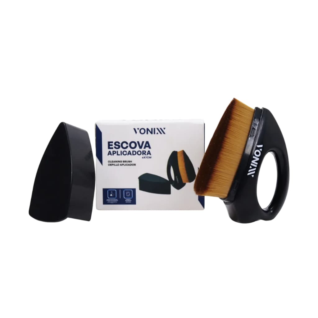 Pincel Aplicador Triangular Pretinho Vonixx Automotivo