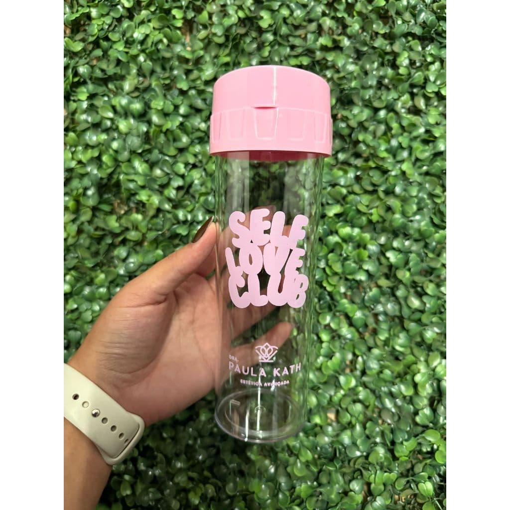 Kit 70 garrafas acquabio transparente 480 ml personalizadas