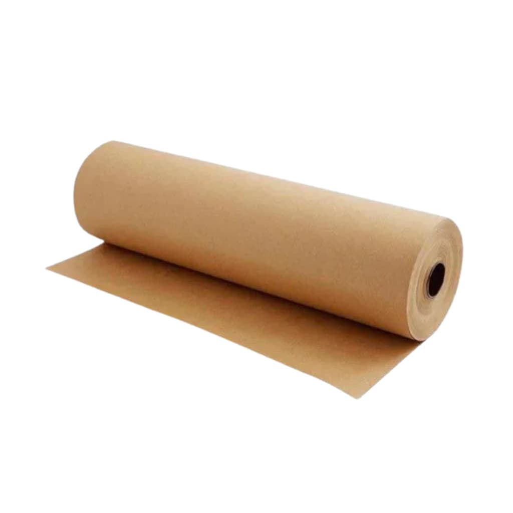 Bobina Papel Kraft 600mmX50m 70g X2P (Pardo)