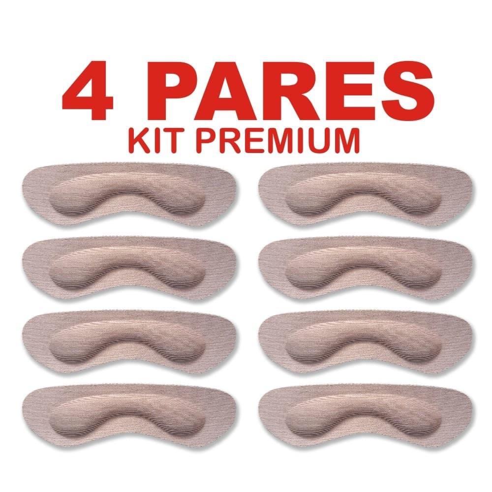 Protetor de Calcanhar Premium Em Espuma ( Kit 4 Pares )