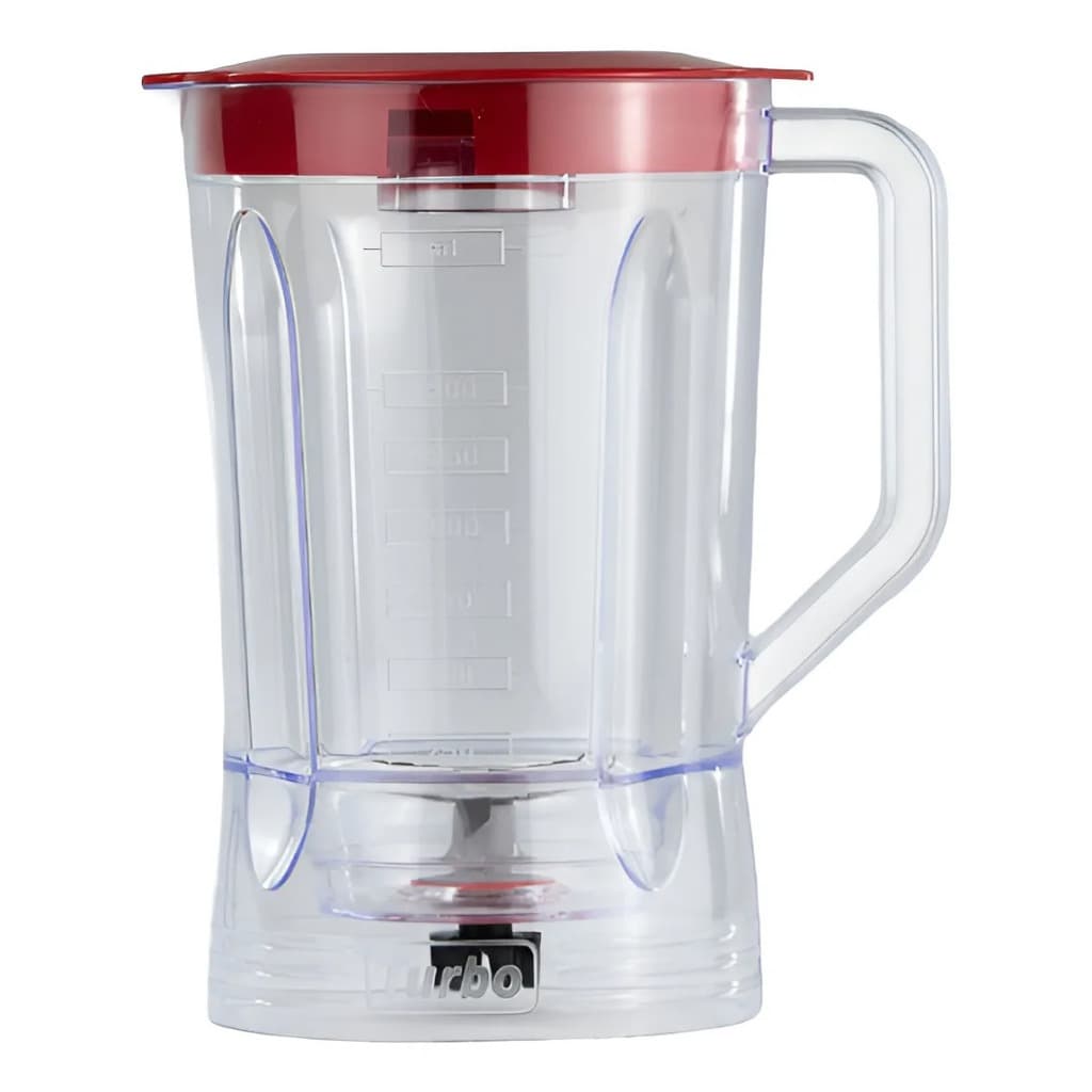 Copo Para Liquidificador  Mondial Turbo Power L-99 Fb Cristal  Vermelha