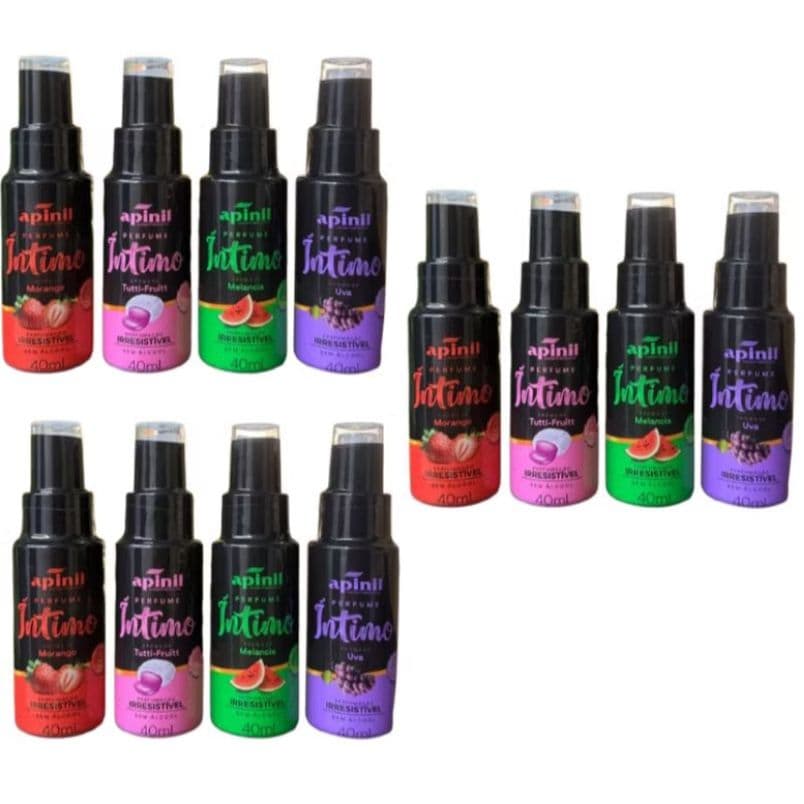 12 Perfume Intimo Beijável - Apnil