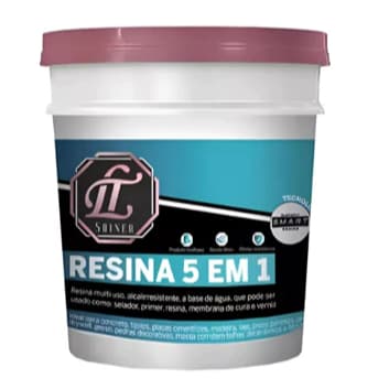 Lt Shiner Resina 5 em 1 Multiuso - Impermeabilização, Brilho e Proteção | 900ml