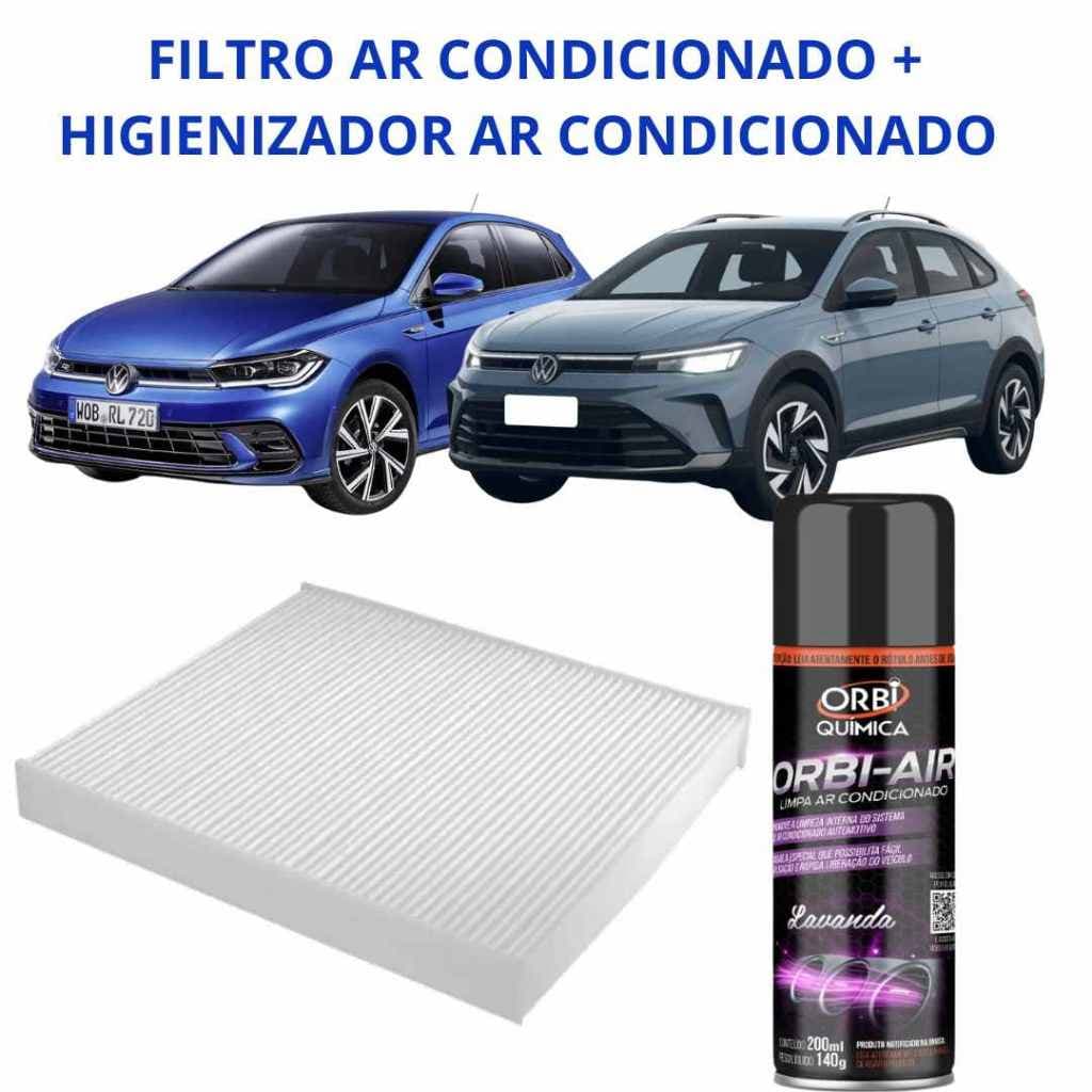 Filtro Ar Condicionado Cabine Novo Polo Nivus T-Cross Virtus Ref.ACP312