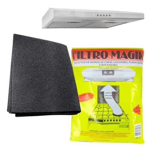Filtro Magik Depurador de Ar Cozinha 2, 4 ou 6, Fogão, Exaustor e Coifas Suggar Gordura