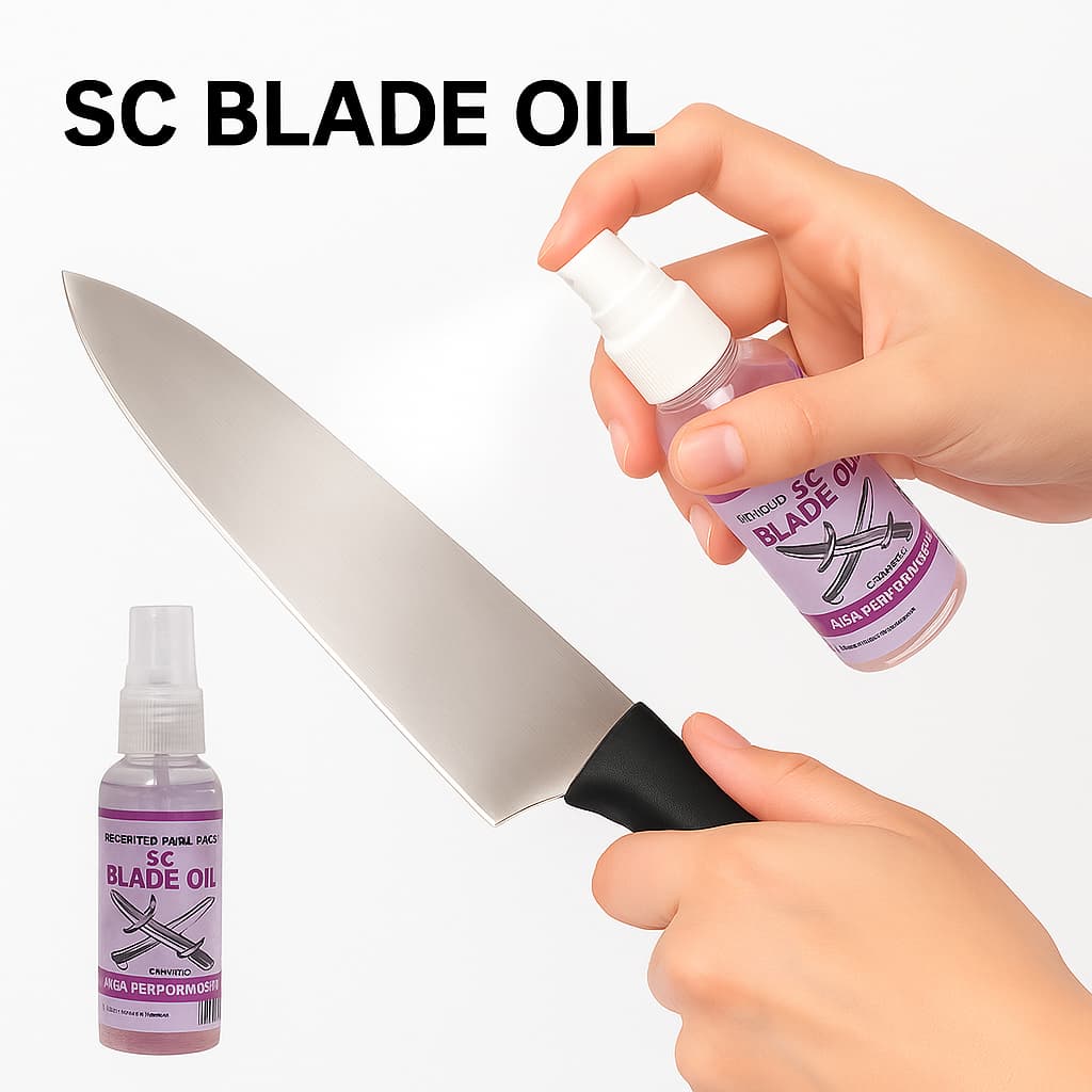 Sc Blade Oil Protetivo Ou Protetor De Facas Cutelaria 60ml