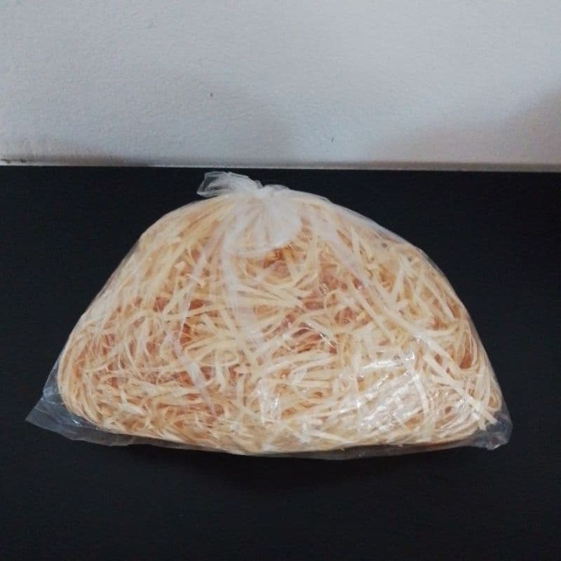 palha clara  para enchimento de cesta