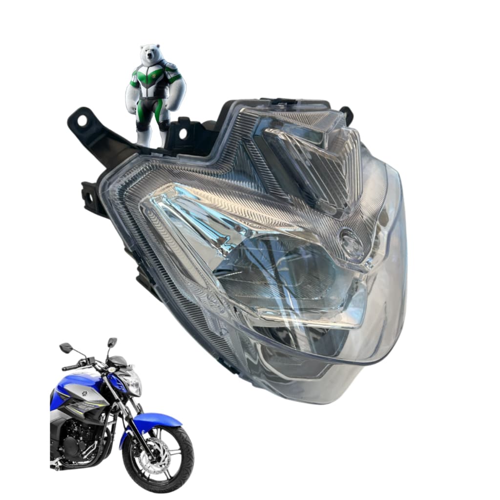 Farol Completo Fz Fazer 250 2018 Á 2021 C/led Mod Original
