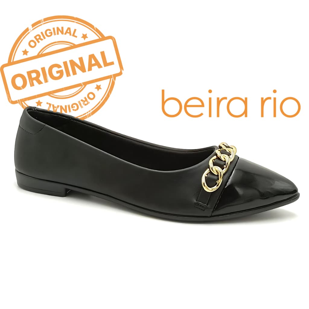 Sapatilha Femenina Beira Rio Conforto Original 41361106 Envio Imediato