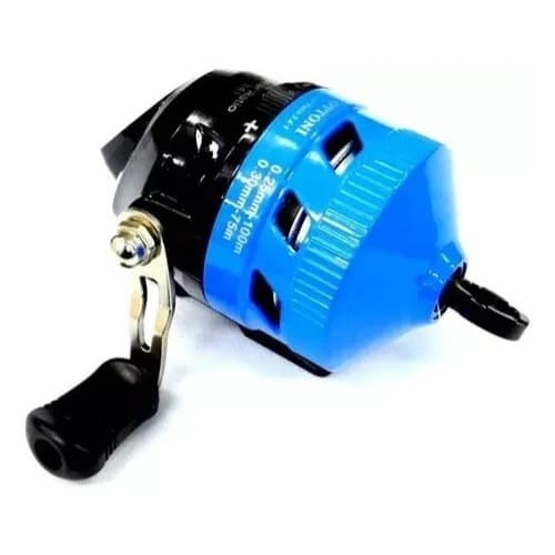 Carretilha SpinCast 4+1 Rolamentos Já com Linha enrolada, Anticabeleira, fácil Manuseio