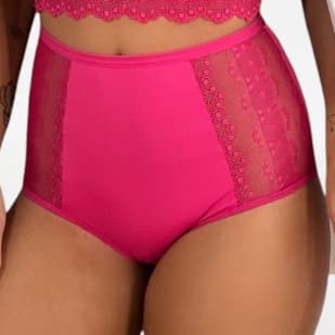 kit 5 calcinhas hot pant cintura alta poliamida não marca beleza brasileira conforto dia a dia