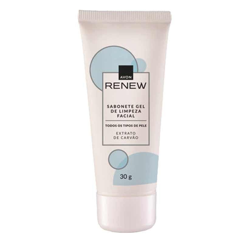 Sabonete Gel de Limpeza Facial Renew 30g Avon