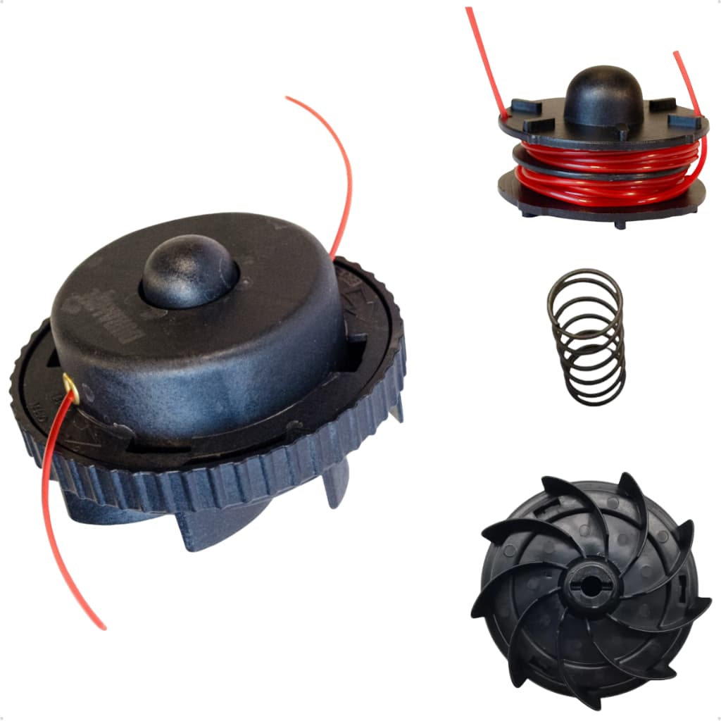 Carretel Completo De Fio De Nylon Para Aparador De Grama Multimarcas Tekna Toyama Tramontina