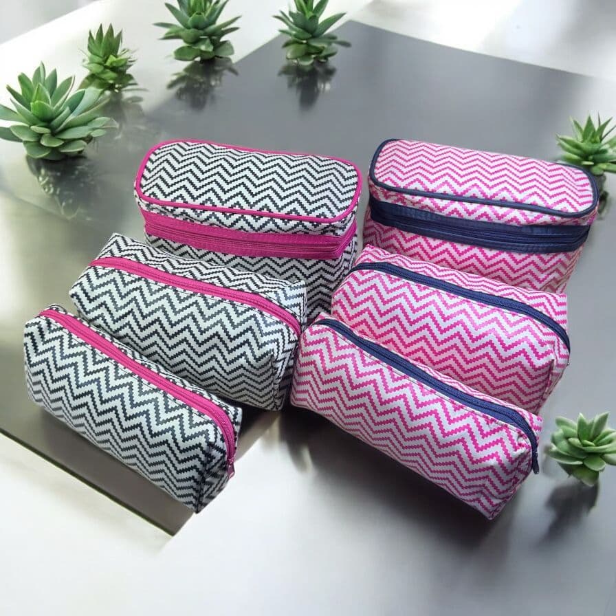 Necessaire Bolsa Organizador De Maquiagens E Cosméticos Para Mala De Viagem
