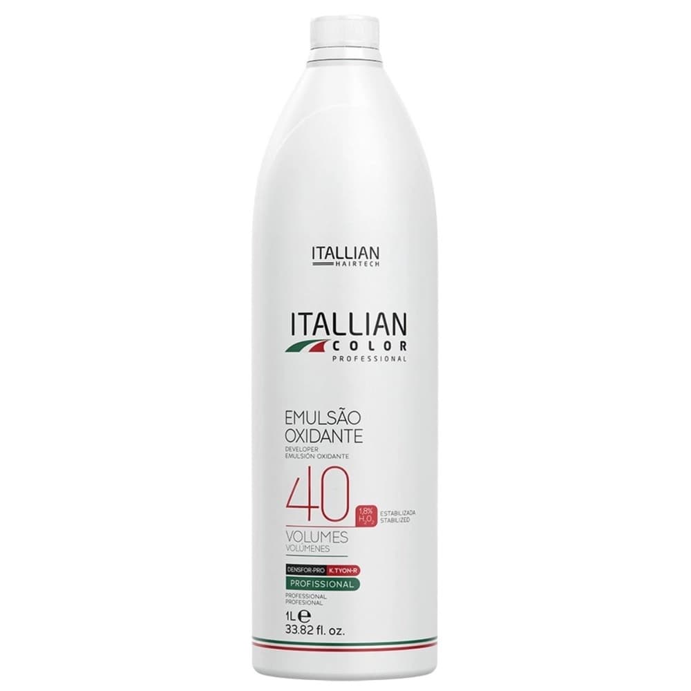 OX Emulsão Oxidante Itallian Color Estabilizada 40 Volumes 1L