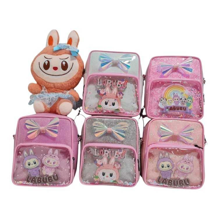 bolsa mochila infantil bu bu menina criança ideal para passeios com alça regulável