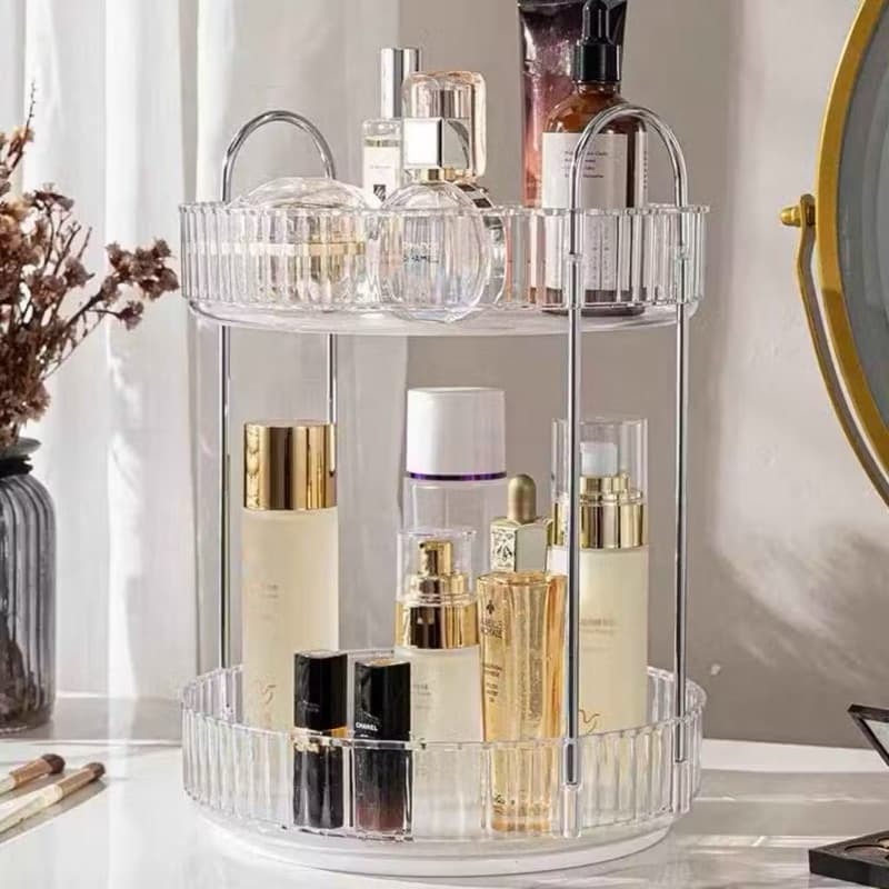 Organizador De Maquiagem 360 Giratórios Perfume Batom cozinha Acrílico