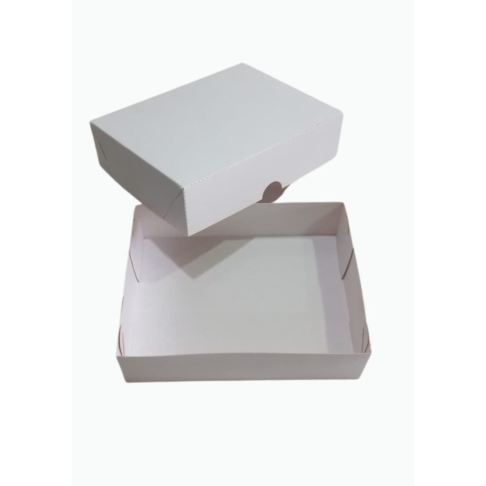 10 Caixa Duplex Branca De Papel Para Presentes Lembrançinhas Delivery